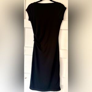 Chic Black Midi Dress